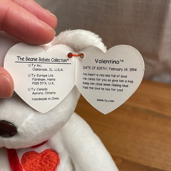 VALENTINO TY Beanie Baby - Picture 3 of 6